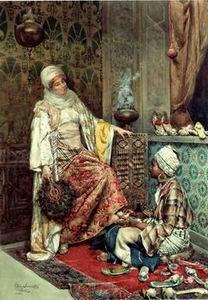 unknow artist Arab or Arabic people and life. Orientalism oil paintings 193 oil painting picture